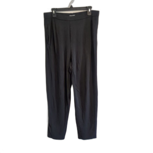 Eileen Fisher Women L Large Tencel Lyocell Elastic Waist Pants - Picture 1 of 5
